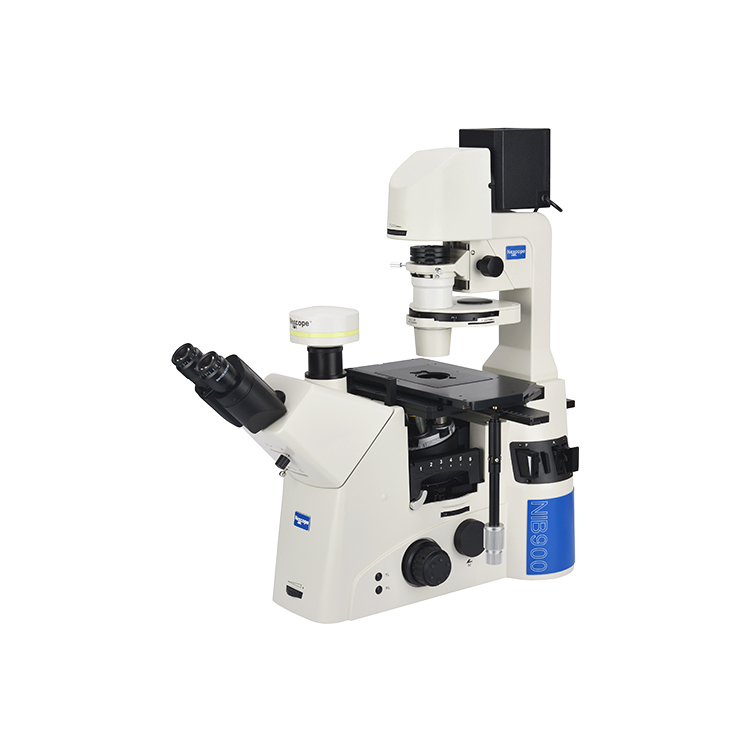 NIB900倒置生物顯微鏡_寧波永新光學顯微鏡